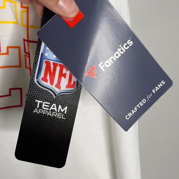 Seattle Seahawks L NEW Mens White City Pride Logo T-Shirt Short Sleeves - Picture 7 of 12